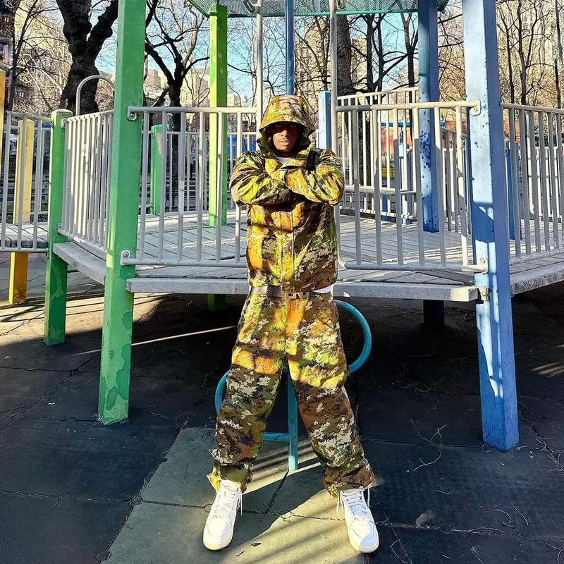 Bloody Osiris outfit in New Era, Awake NY, and New York Yankees, 2024