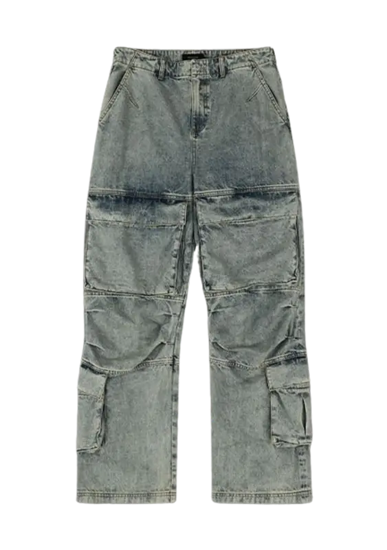 Entire Studios Heavy Denim Cargo Jeans $400