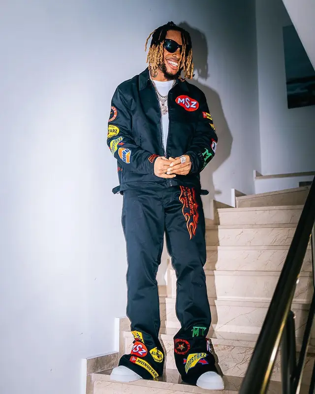 Poco Lee outfit in Monostarz, Nike, and Balenciaga, 2024