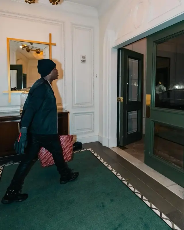 Real Boston Richey outfit in Goyard and Prada, 2024
