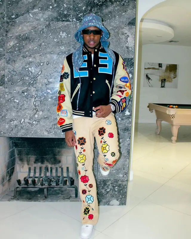 Rob49 outfit in Nike, Rick Owens, and Lanvin, 2024