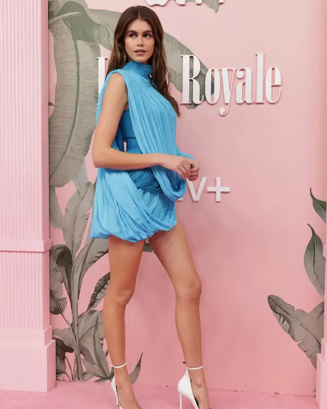 Kaia Gerber outfit in Alaïa, 2024