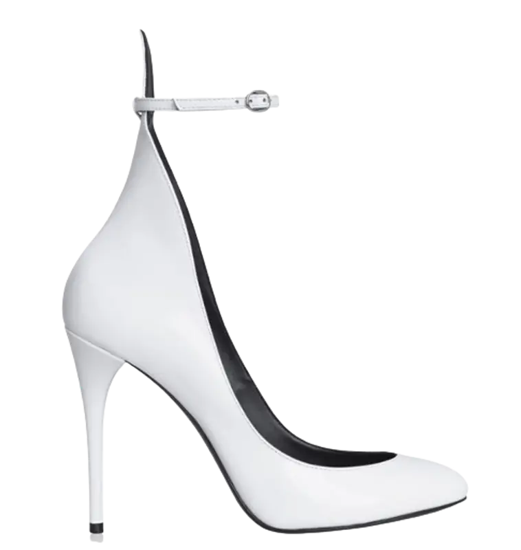 Alaïa White Patent Leather Pumps $1390