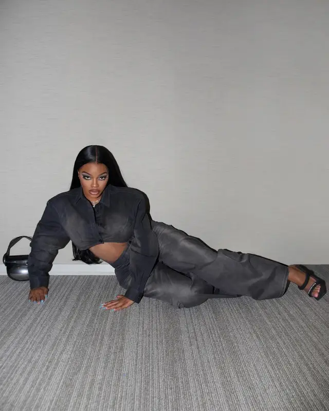 JT outfit in Alexander Wang, 2024