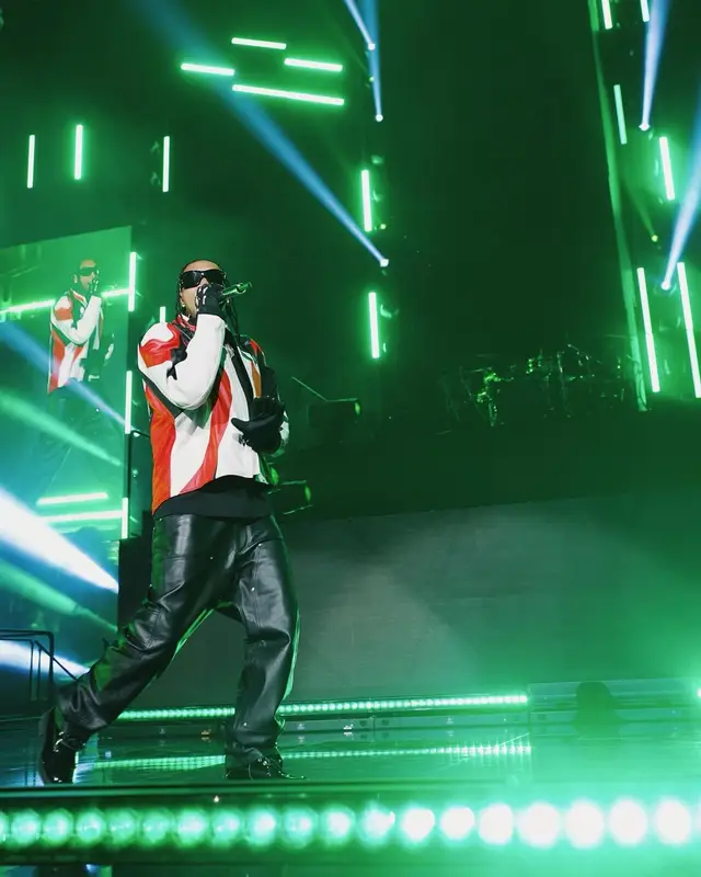 Tyga outfit in Timberland, Givenchy, and Jimmy Choo, 2024