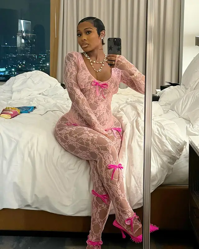 Jayda Wayda outfit in Bois Camp, Judith Leiber Couture, and Chanel, 2024