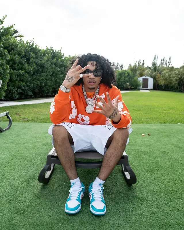 Jay Cinco outfit in Hanes, Denim Tears, and Nike, 2024