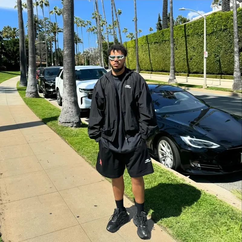AJ Tracey outfit in Balenciaga, 2024