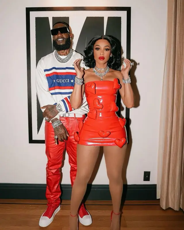 Gucci Mane outfit in Gucci, Ferragamo, and Rick Owens, 2024