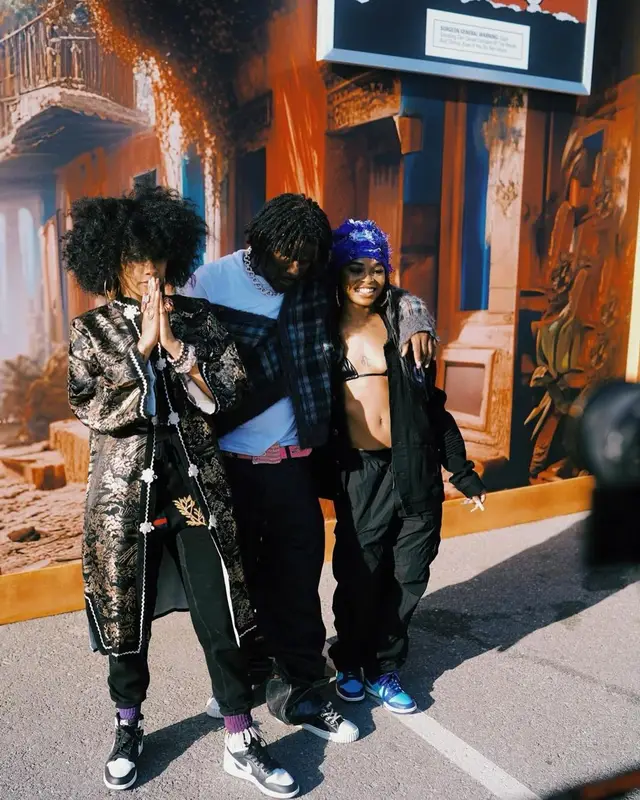 03 Greedo outfit in Ethika, Maison Margiela, and B.B. Simon, 2024