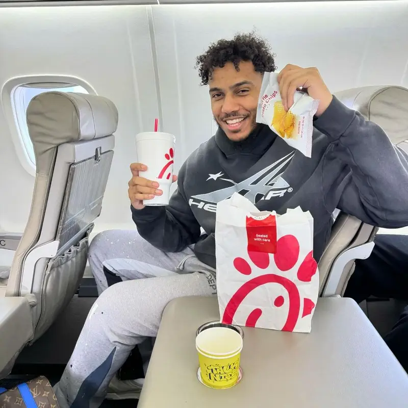 AJ Tracey outfit in Hellstar, Gallery Dept., and Louis Vuitton, 2024