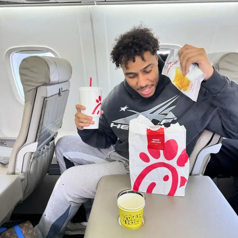 AJ Tracey outfit in Hellstar, Gallery Dept., and Louis Vuitton, 2024