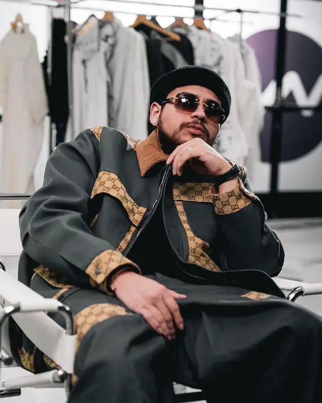 Jesus Ortiz Paz outfit in Gucci, 2024