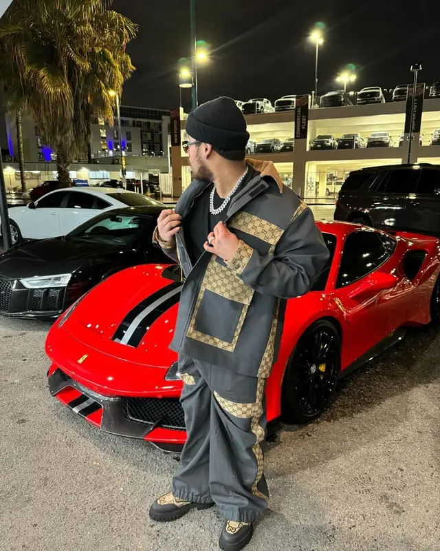 Jesus Ortiz Paz outfit in Gucci, 2024