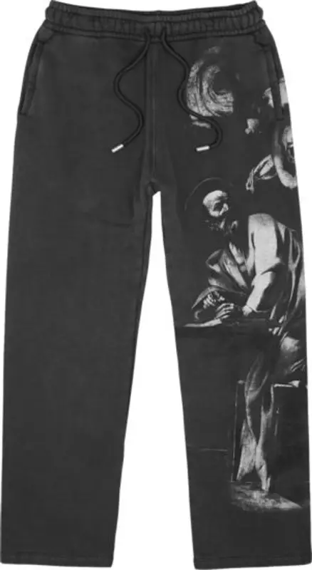 Off-White Black Faded 'Saint Matthew' Sweatpants $830