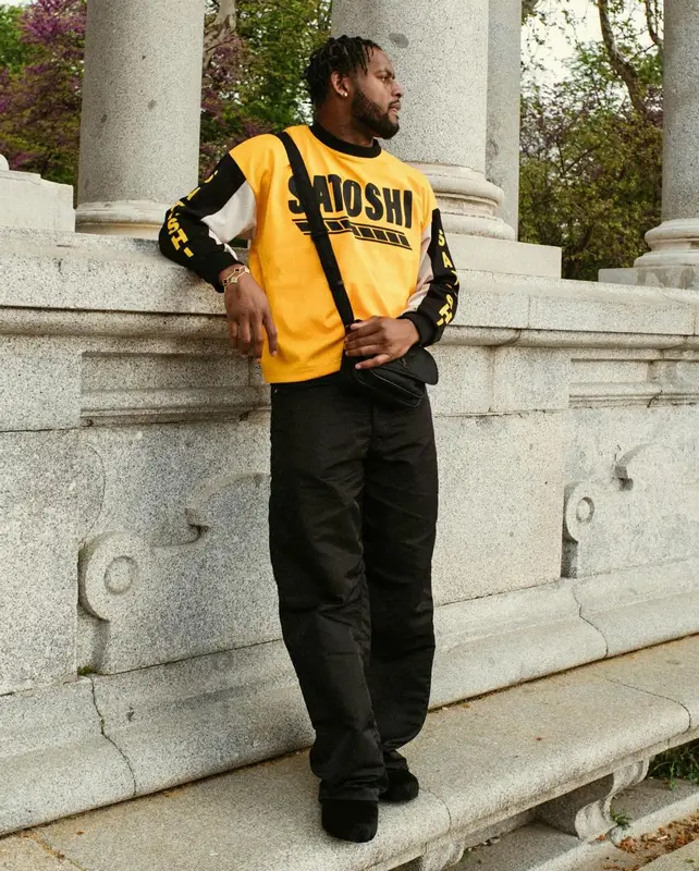 JuJu outfit in Satoshi Nakamoto, Saint Laurent, and Marni, 2024