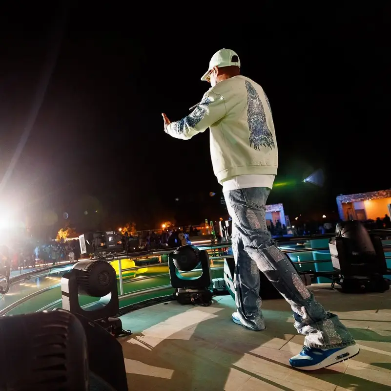 Fabolous outfit in Who Decides War and Nike, 2024