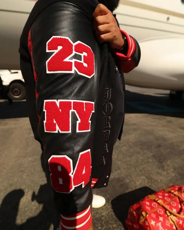 DJ Khaled outfit in Jordan, Louis Vuitton, and Awake NY, 2024