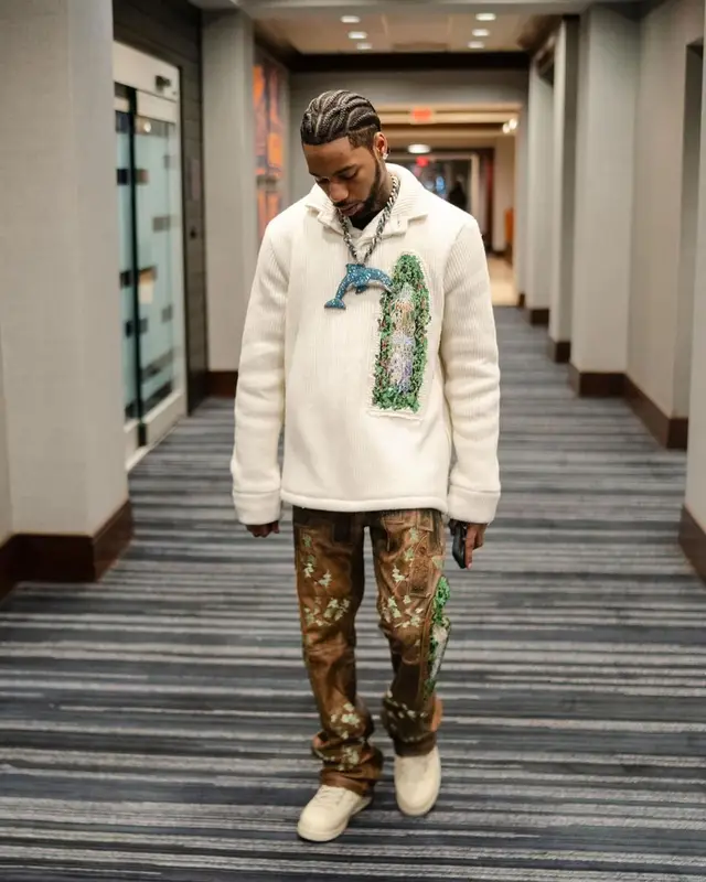 Key Glock outfit in Who Decides War, Jordan, and Just Don, 2024
