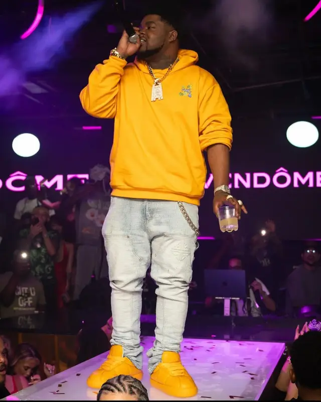 BossMan Dlow outfit in Marni and Guapi, 2024