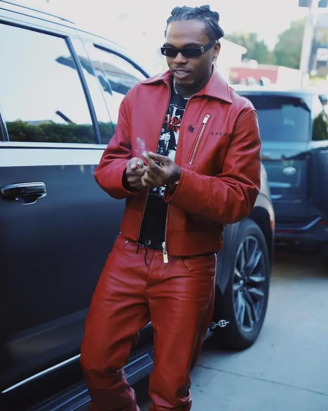 Gunna outfit in Enfants Riches Deprimes, Balenciaga, and Dior, 2024