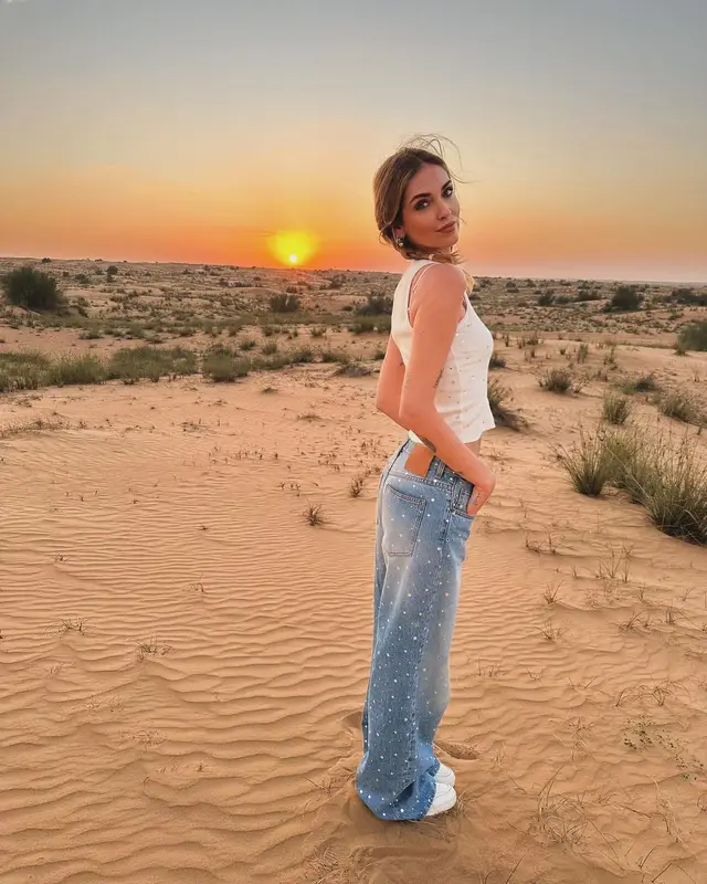 Chiara Ferragni outfit in Giuseppe Di Morabito and Louis Vuitton, 2024