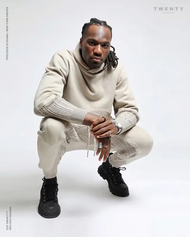 Precious Achiuwa outfit in Twenty, 2024