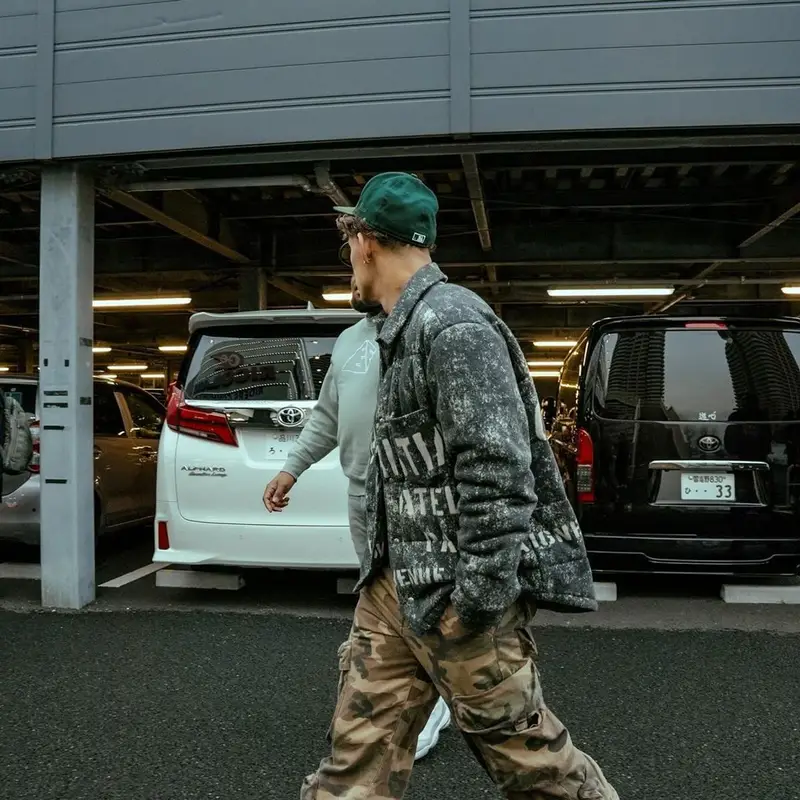 Rvssian outfit in Dior, Amiri, and New Era, 2024