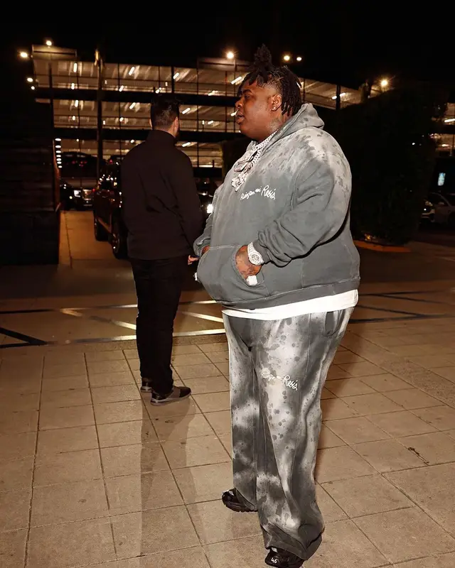 BigXthaPlug outfit in RRR-123 and Balenciaga, 2024