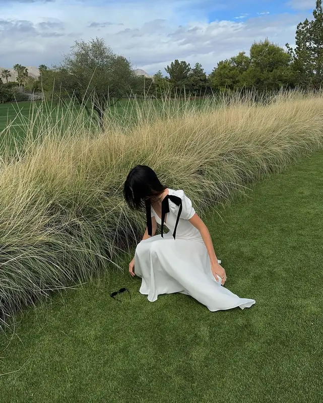 Kendall Jenner outfit in Dmy By Dmy and RODARTE, 2024