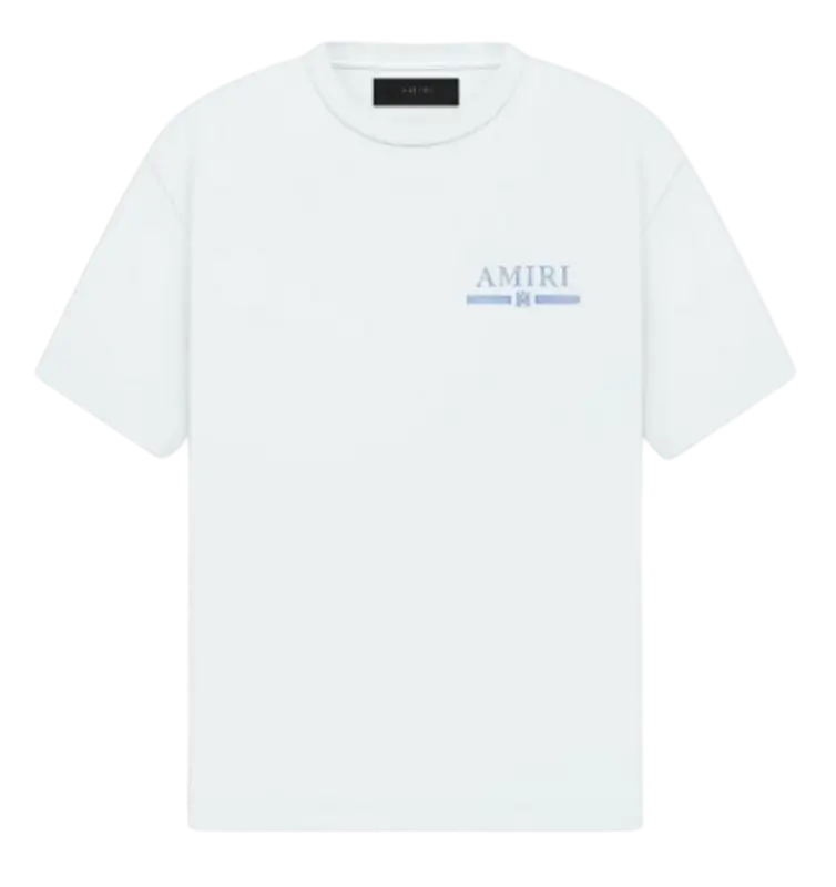 Amiri White Watercolor Bar T-Shirt $490