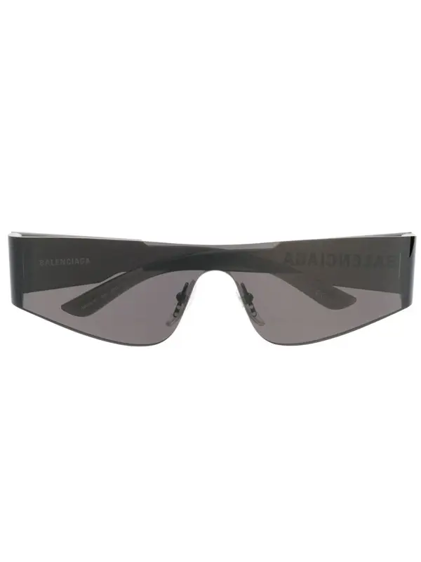 Balenciaga Frameless Sunglasses In Black $358