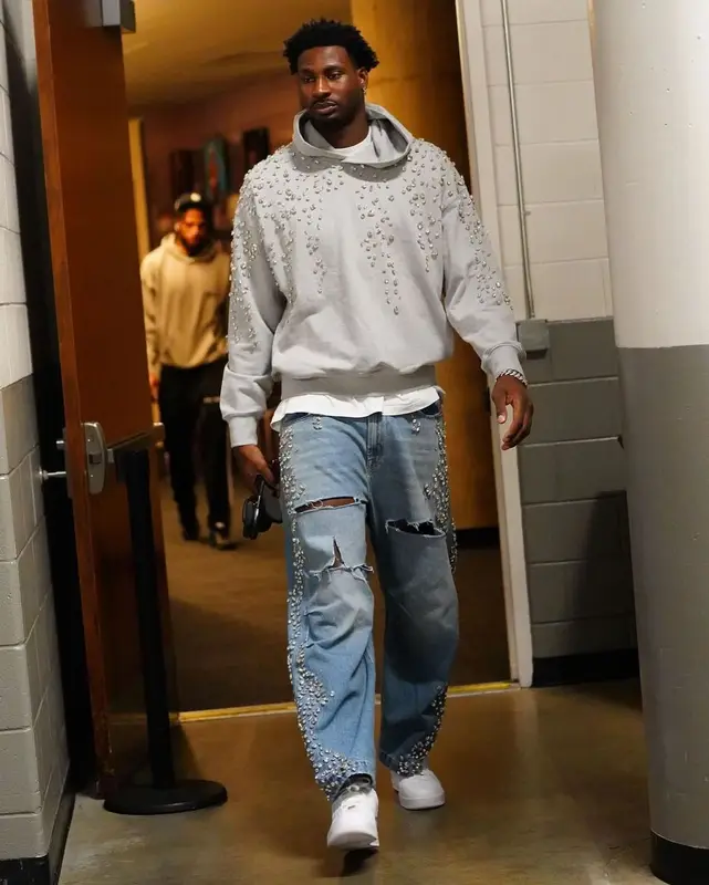 Jaren Jackson Jr. outfit in 1989 Studio and Nike, 2024