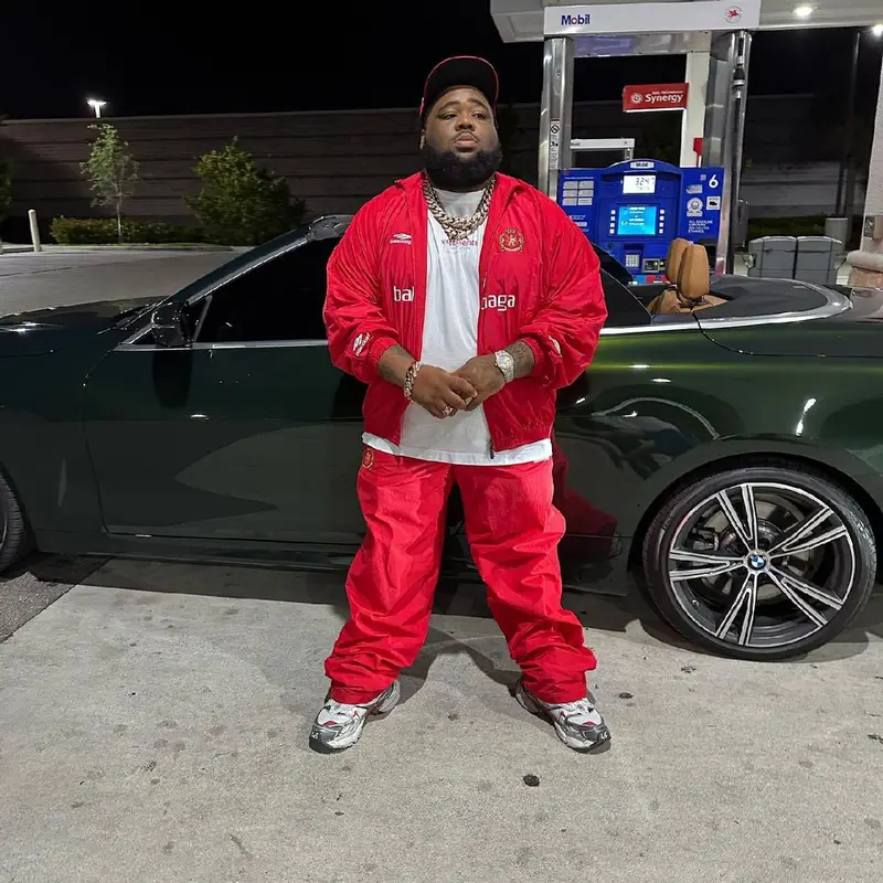 Rod Wave outfit in Vetements, 2024