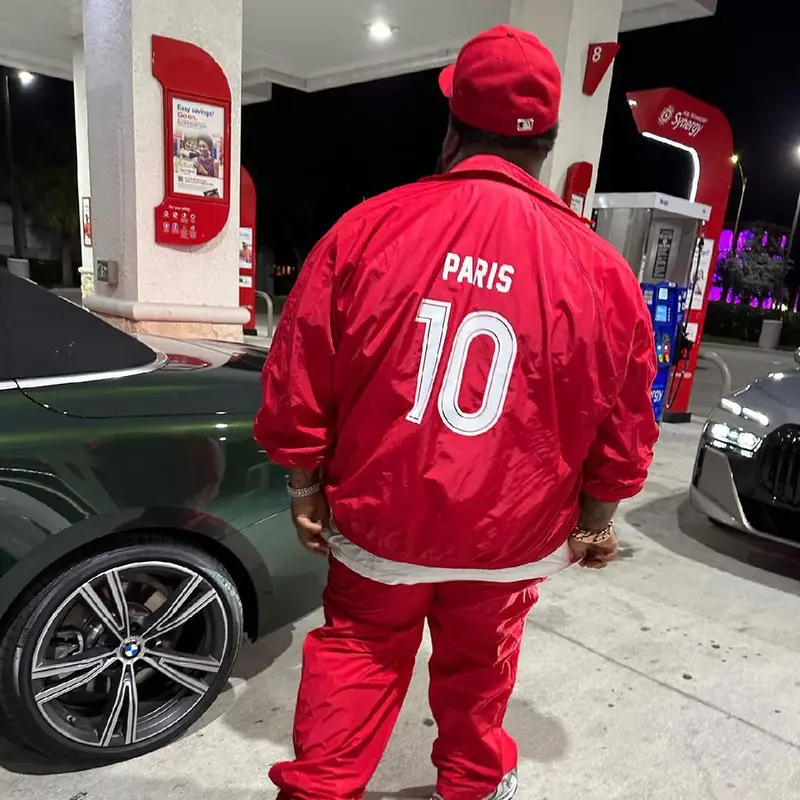 Rod Wave outfit in Vetements, 2024