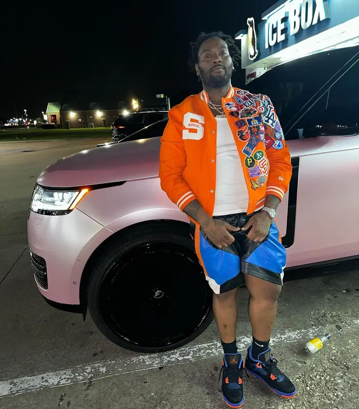 Peezy outfit in Supreme, Kith, and New Era, 2024