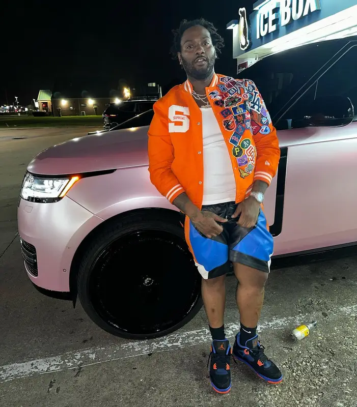 Peezy outfit in Supreme, Kith, and New Era, 2024