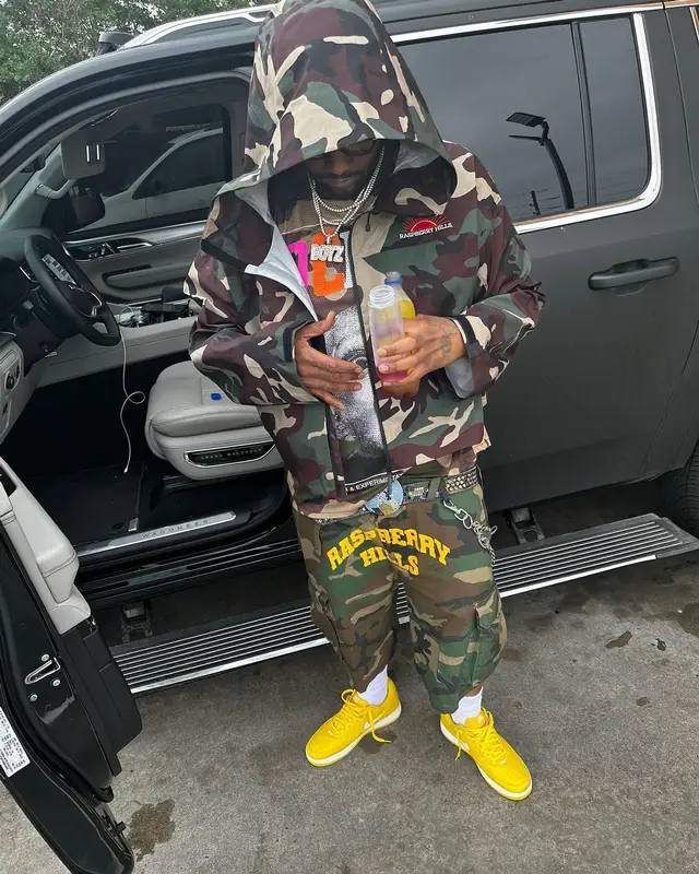 Peezy outfit in The GV Gallery, Nike, and B.B. Simon, 2024