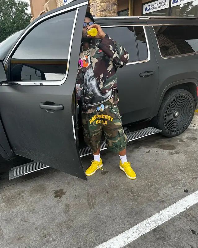 Peezy outfit in The GV Gallery, Nike, and B.B. Simon, 2024