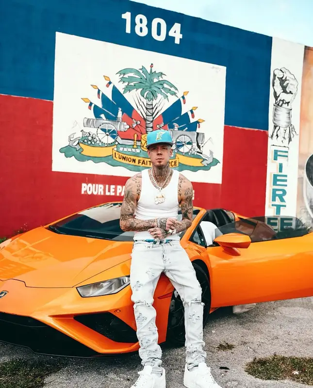 Millyz outfit in Ksubi and Nike, 2024