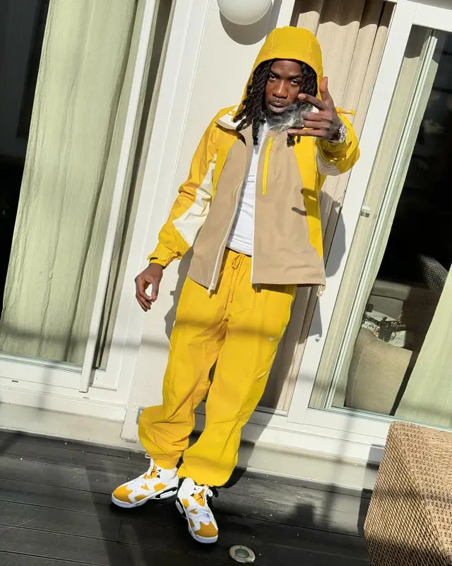 OMB Peezy outfit in Nike, Jordan, and Nocta, 2024
