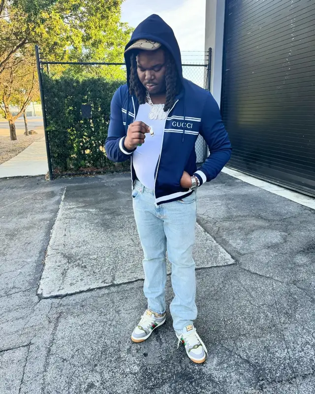 Lucki outfit in Gucci, 2024