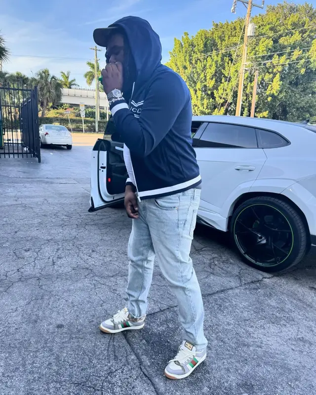 Lucki outfit in Gucci, 2024