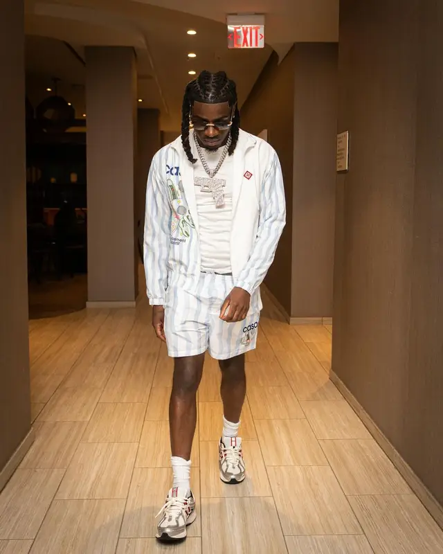 SleazyWorld Go outfit in Casablanca and New Balance, 2024