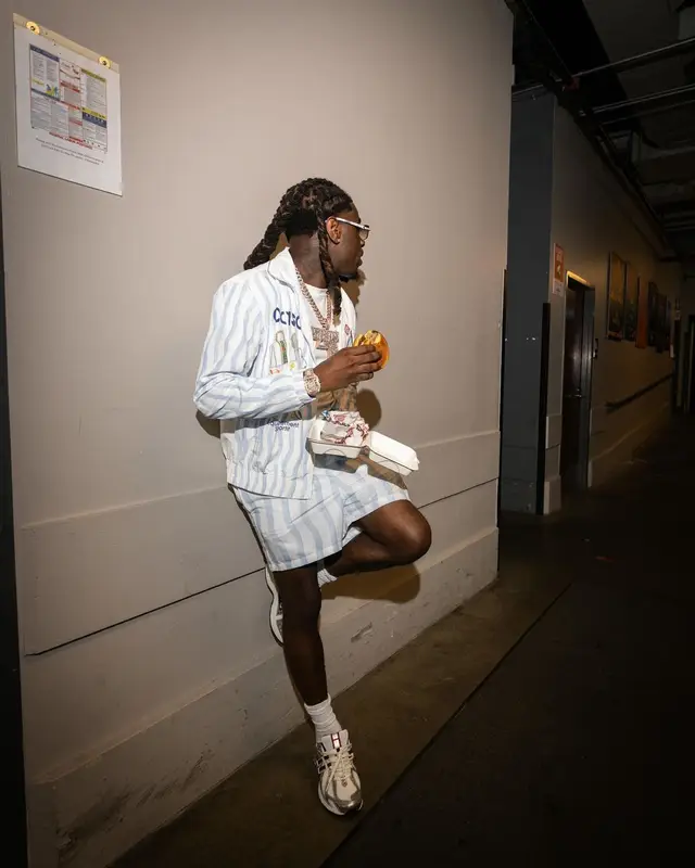 SleazyWorld Go outfit in Casablanca and New Balance, 2024