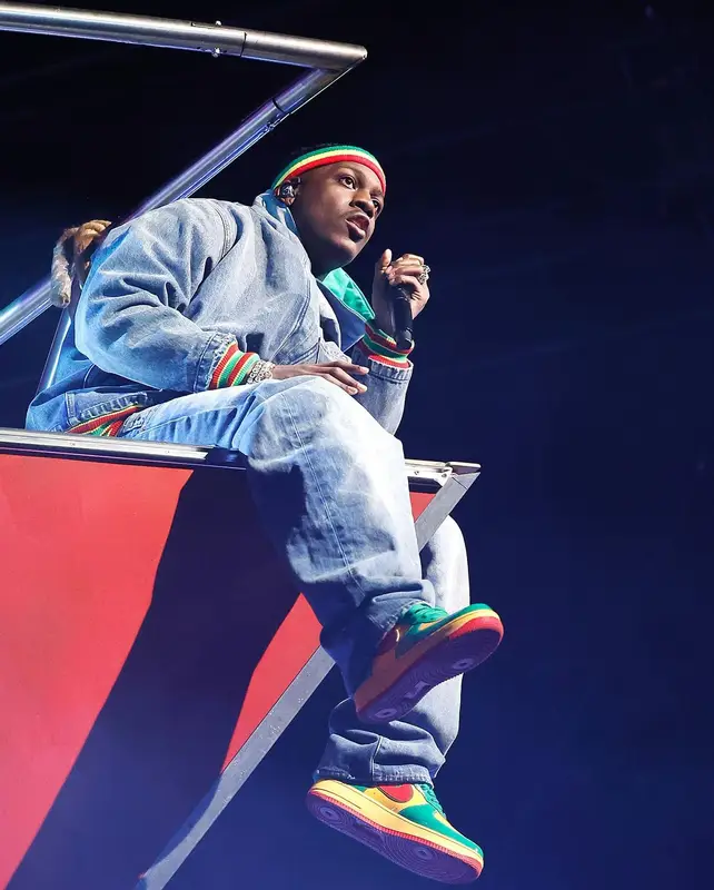Lil Yachty outfit in Levi’s, Vintage, and Custom, 2024