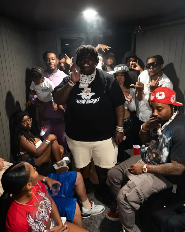 BigXthaPlug outfit in Balenciaga, 2024
