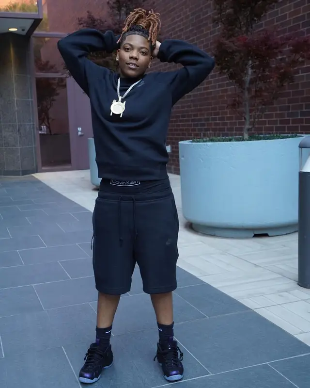 K Hood outfit in Nike, 2024