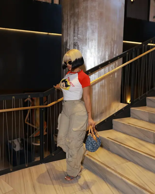 Dream Doll outfit in FashionNova, Balenciaga, and Louis Vuitton, 2024