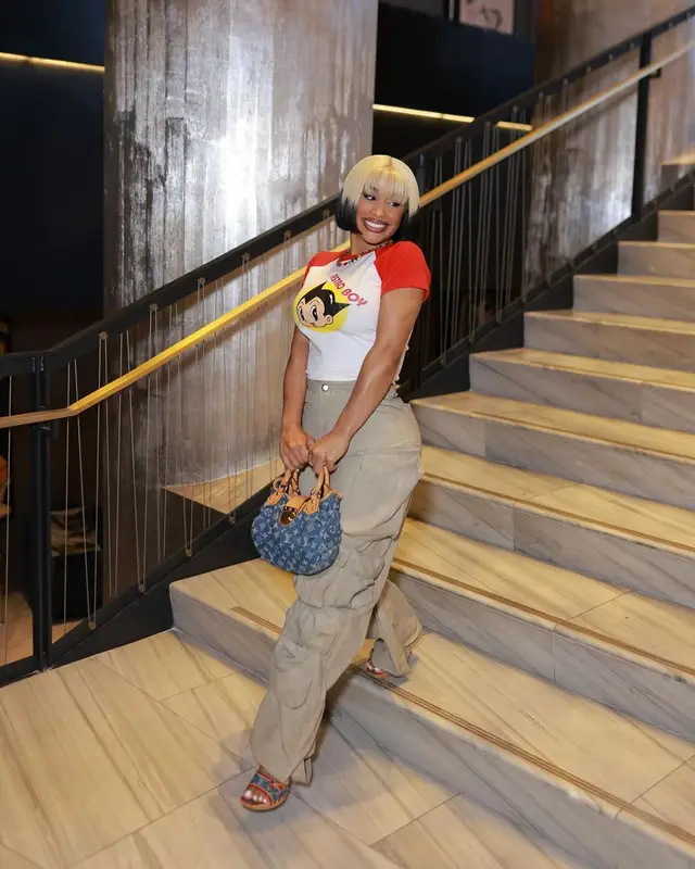 Dream Doll outfit in FashionNova, Balenciaga, and Louis Vuitton, 2024